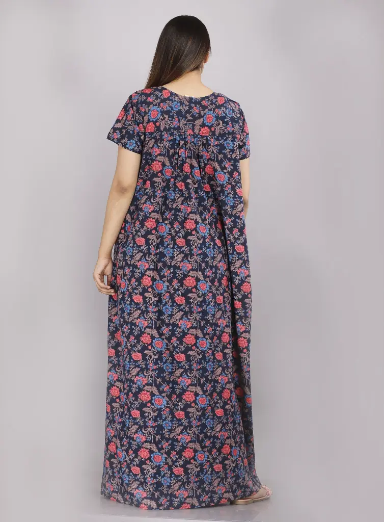 Eight Colour Flower Navy Blue 4.webp