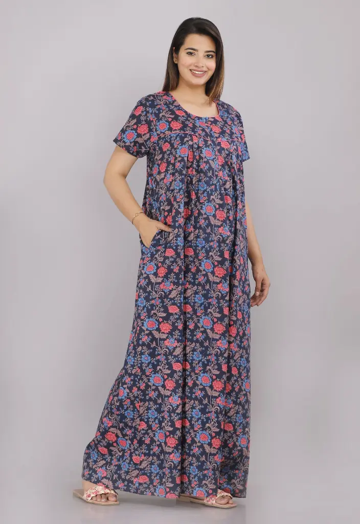 Eight Colour Flower Navy Blue 3.webp